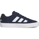 Adidas Skateboarding Court Premiere Skate Shoes - Navy/White/Gold