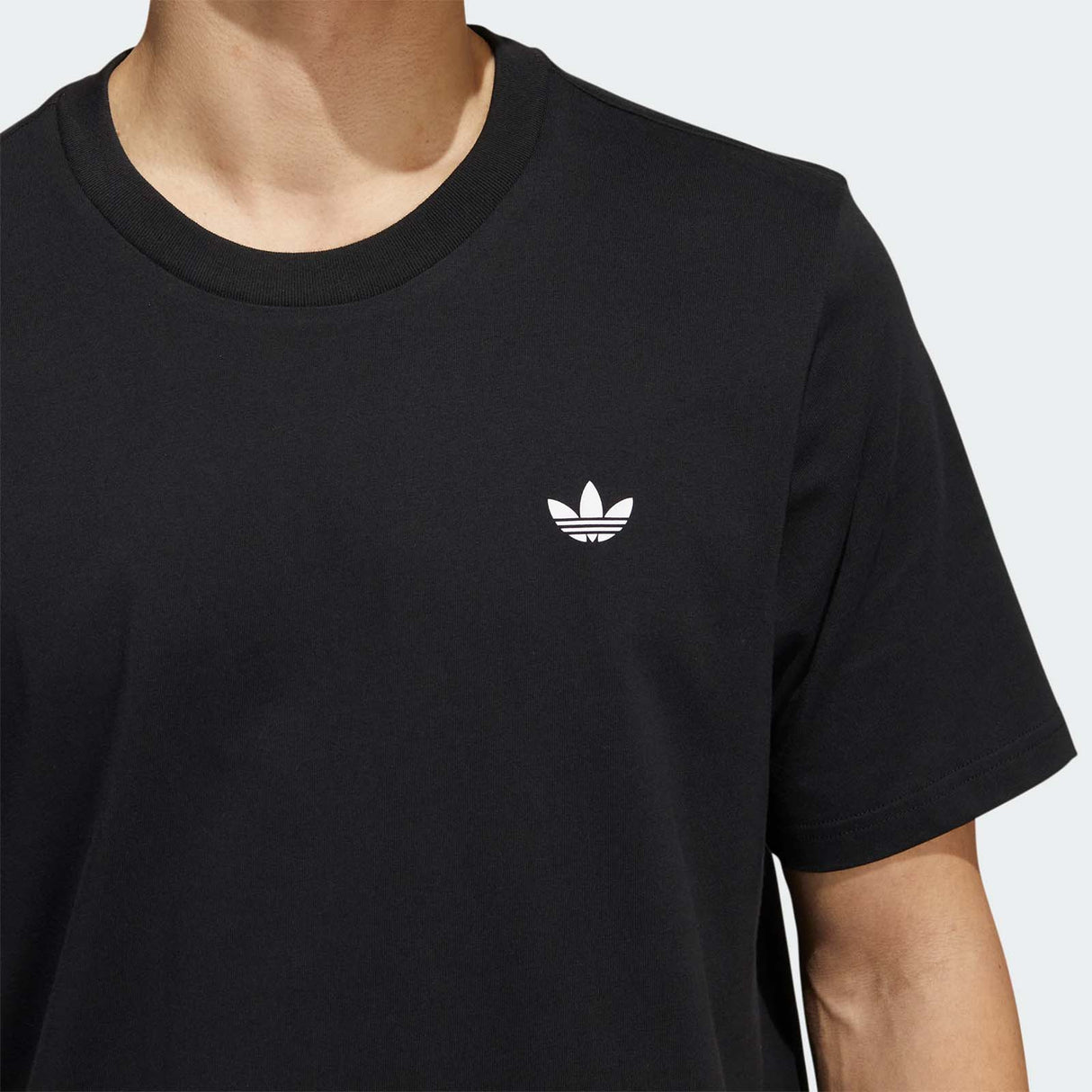 Adidas 4.0 Logo SS T Shirt - Black/White