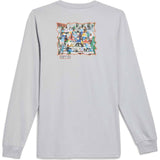 Adidas Artist G LS T Shirt - LGSOGR/MULTCO