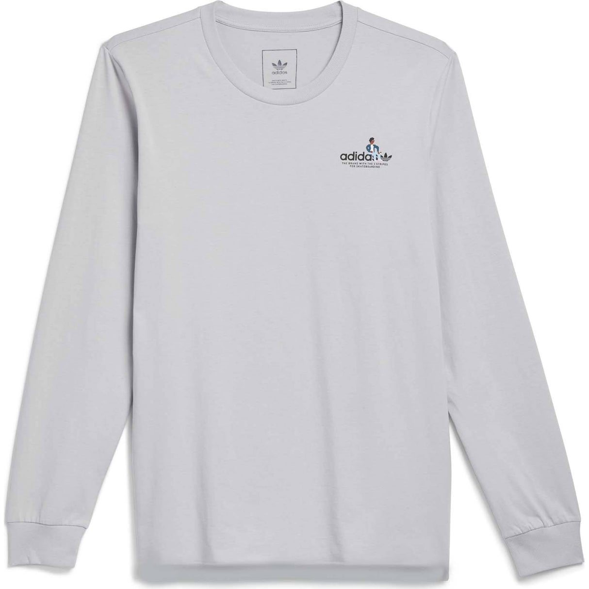 Adidas Artist G LS T Shirt - LGSOGR/MULTCO