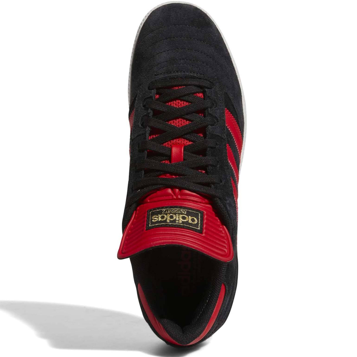 Adidas Busenitz Skate Shoes - Core Black/Scarlet/Gold