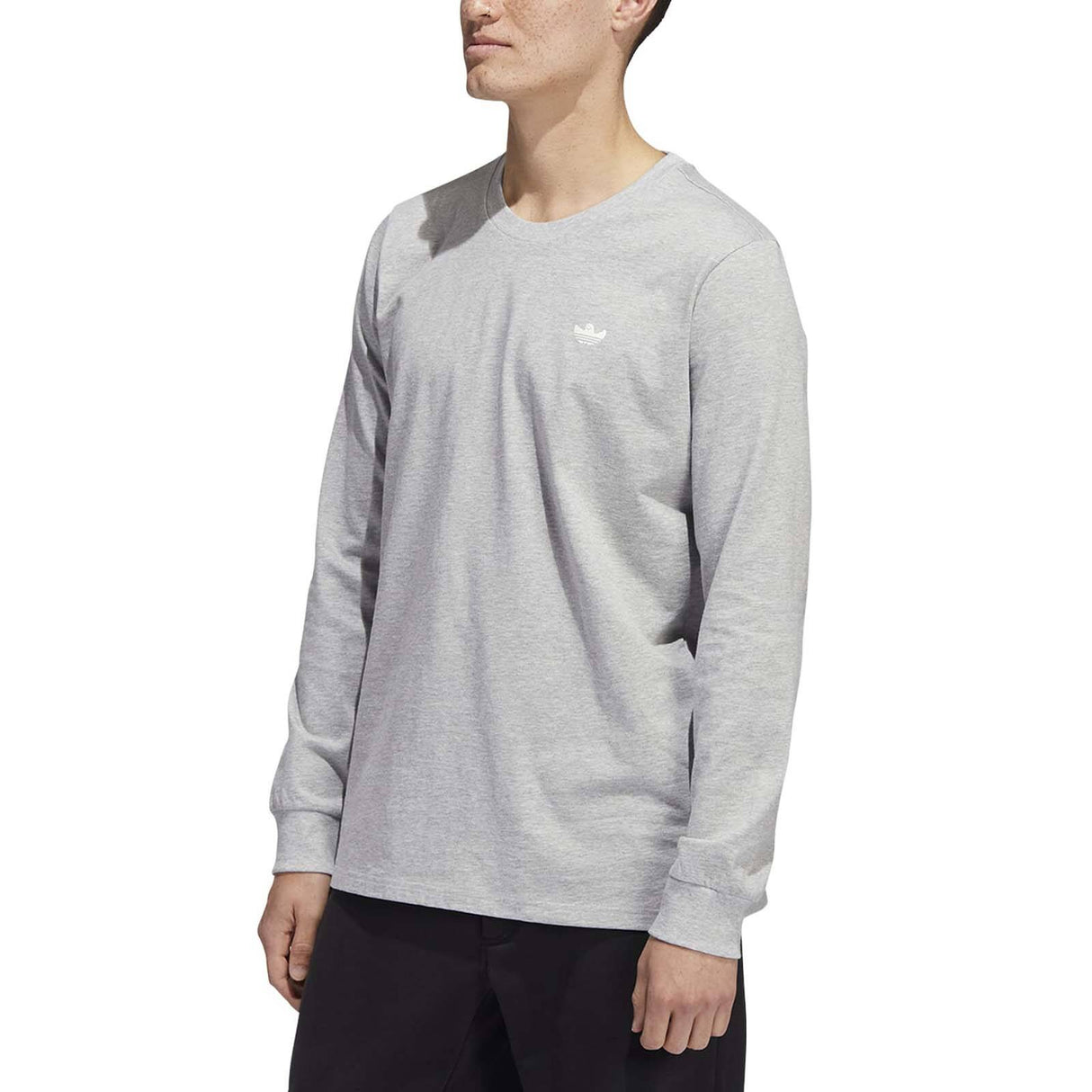 Adidas Shmoofoil Painted LS T Shirt - Grey/Multi