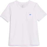 Adidas Shmoofoil Pocket T Shirt - White/Blue Bird