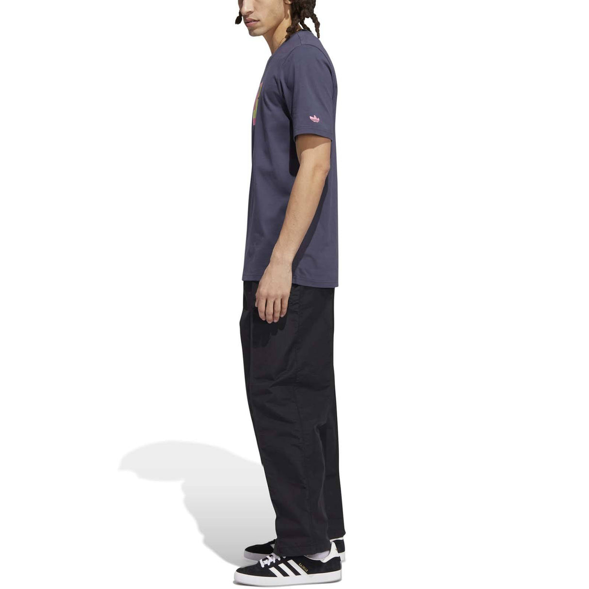Adidas Shmoofoil Painted SS T Shirt - Shadow Navy/Multi