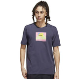Adidas Shmoofoil Painted SS T Shirt - Shadow Navy/Multi
