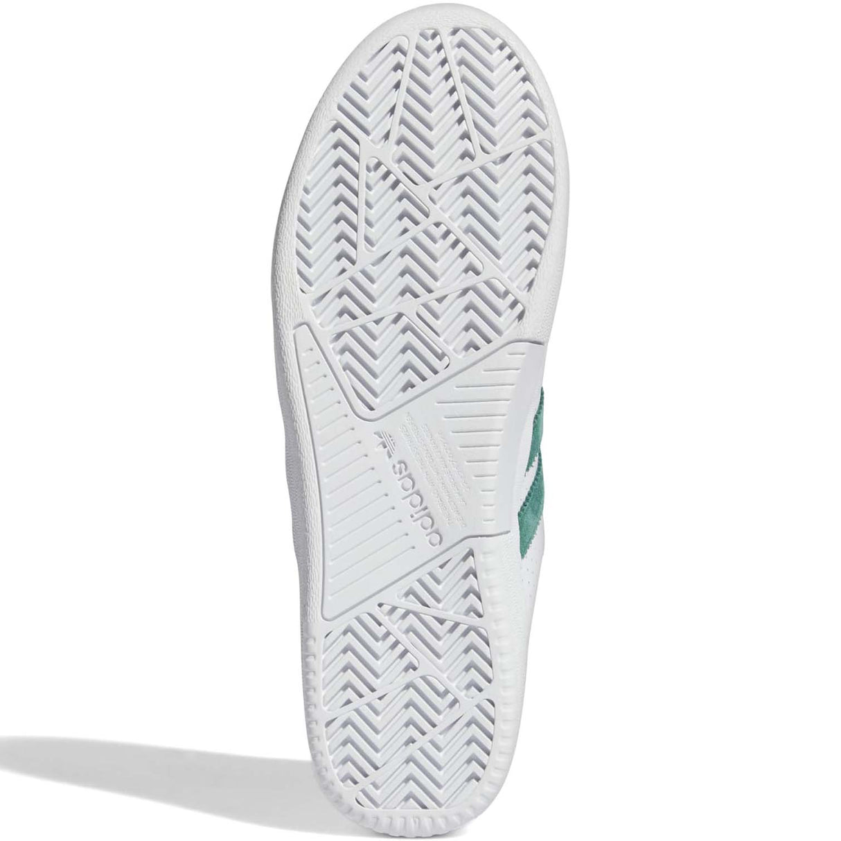 Adidas Tyshawn Low Skate Shoes - White/Green/Gold