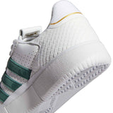 Adidas Tyshawn Low Skate Shoes - White/Green/Gold