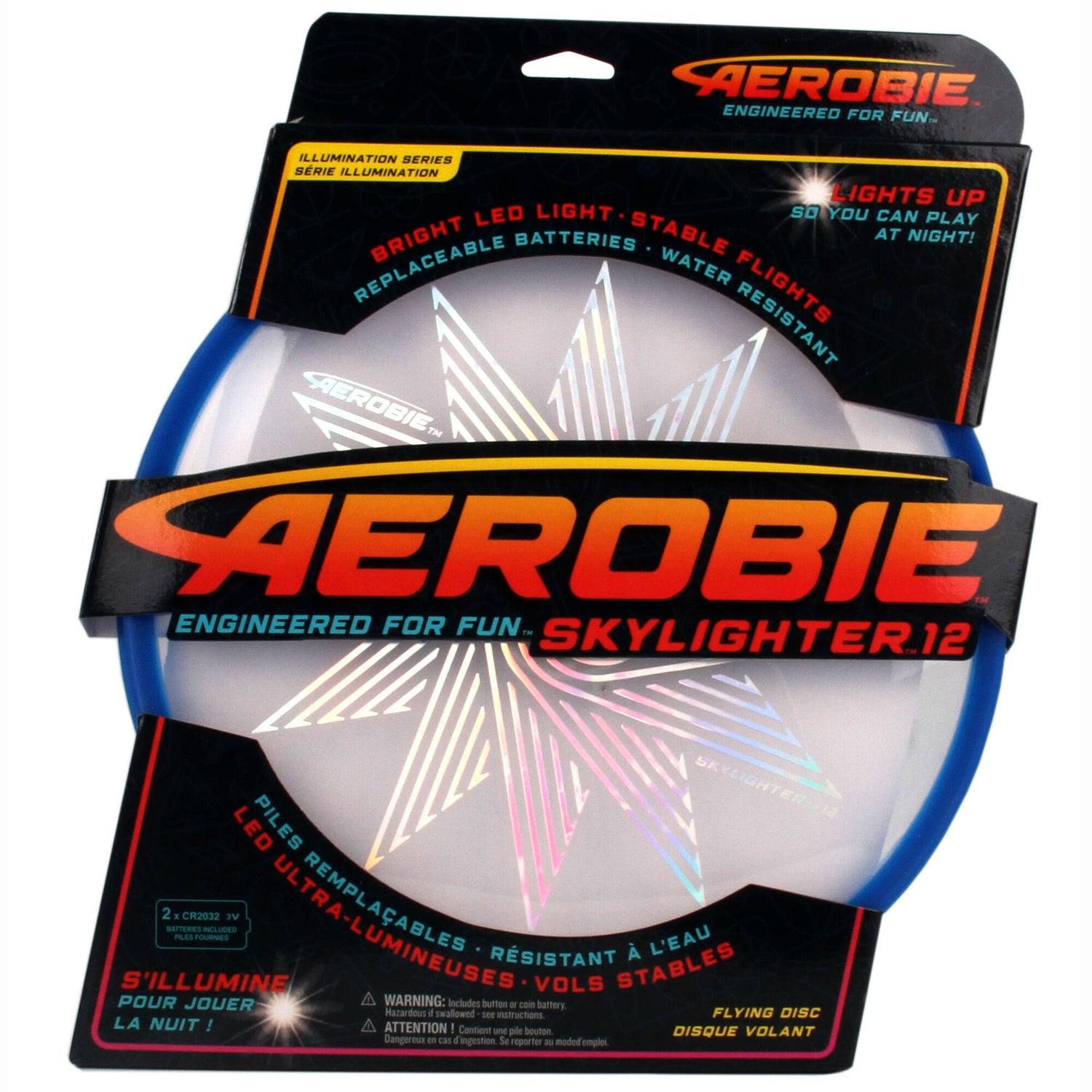 Aerobie Skylighter Frisbee - Blue