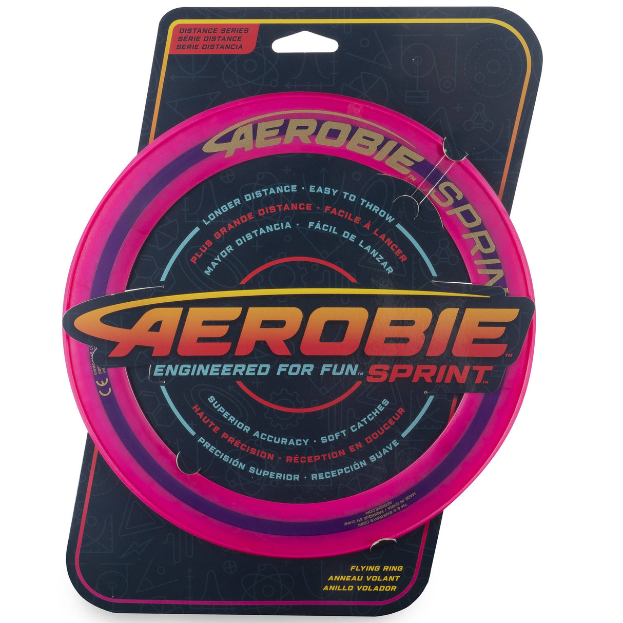 Aerobie 10'' Sprint Ring - Pink
