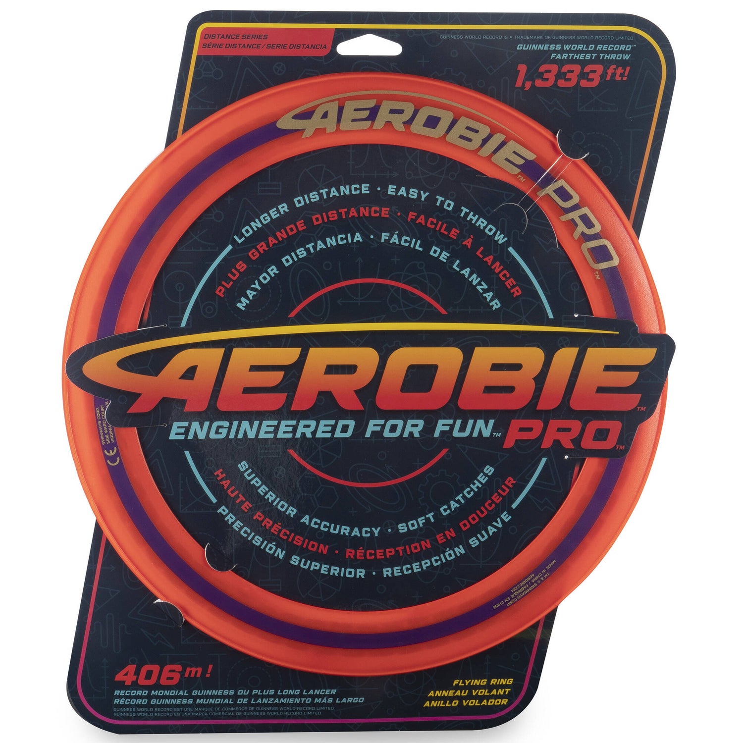 Aerobie 13'' Pro Throwing Ring - Orange
