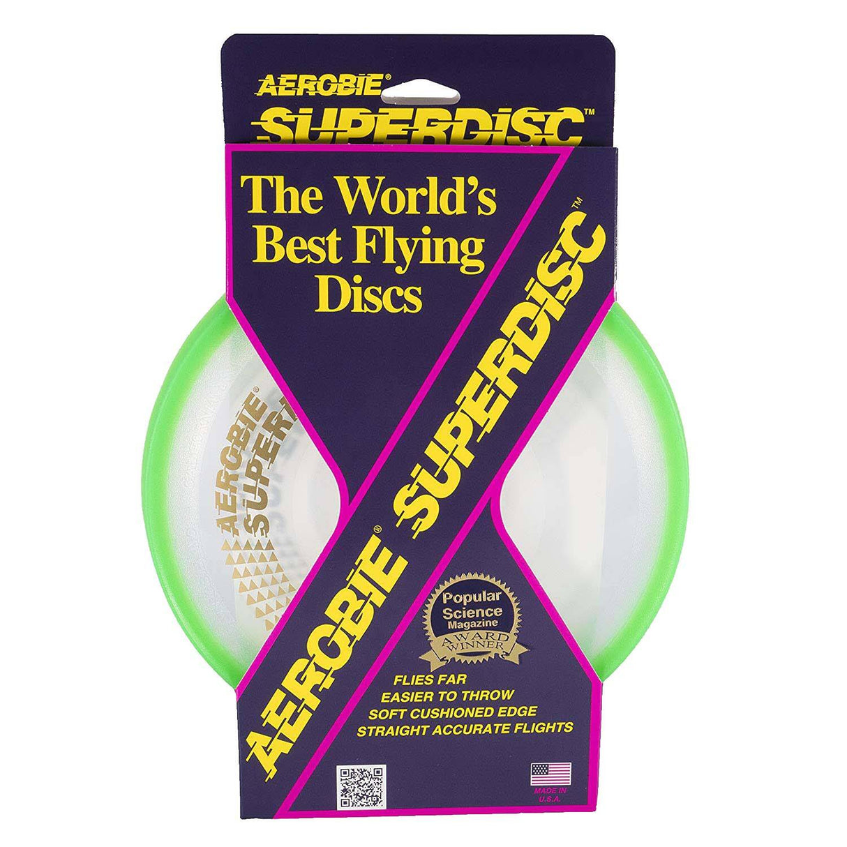 Aerobie Superdisc Throwing Disc - Green