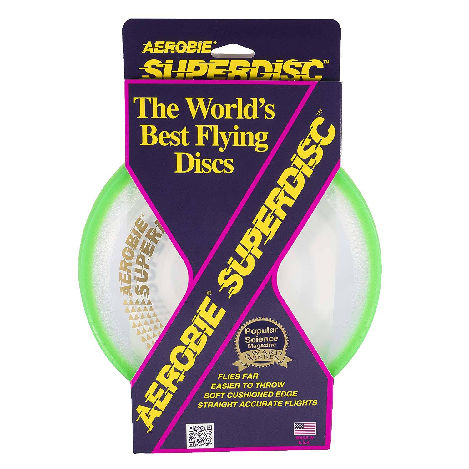 Aerobie Superdisc Throwing Disc - Green