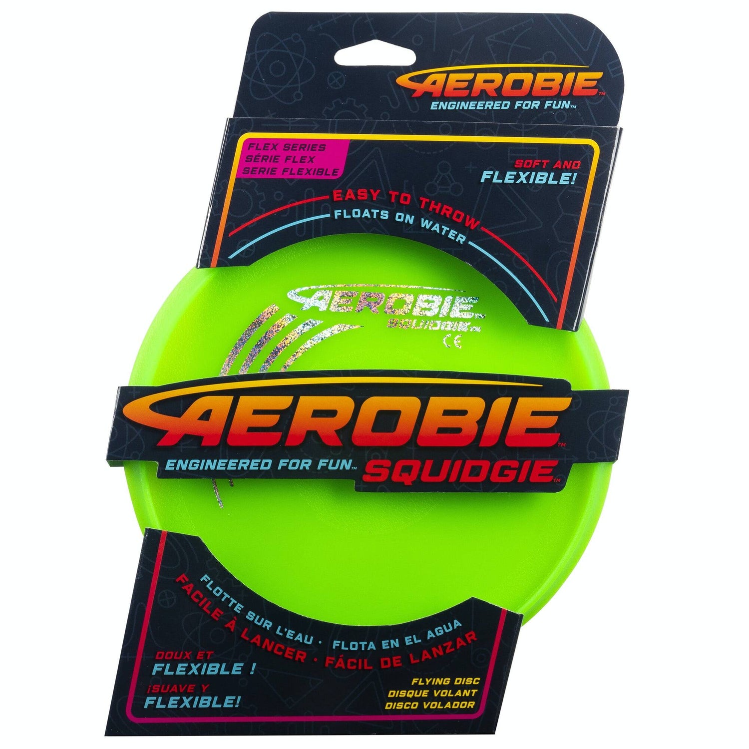 Aerobie Squidgie Disc Frisbee - Green