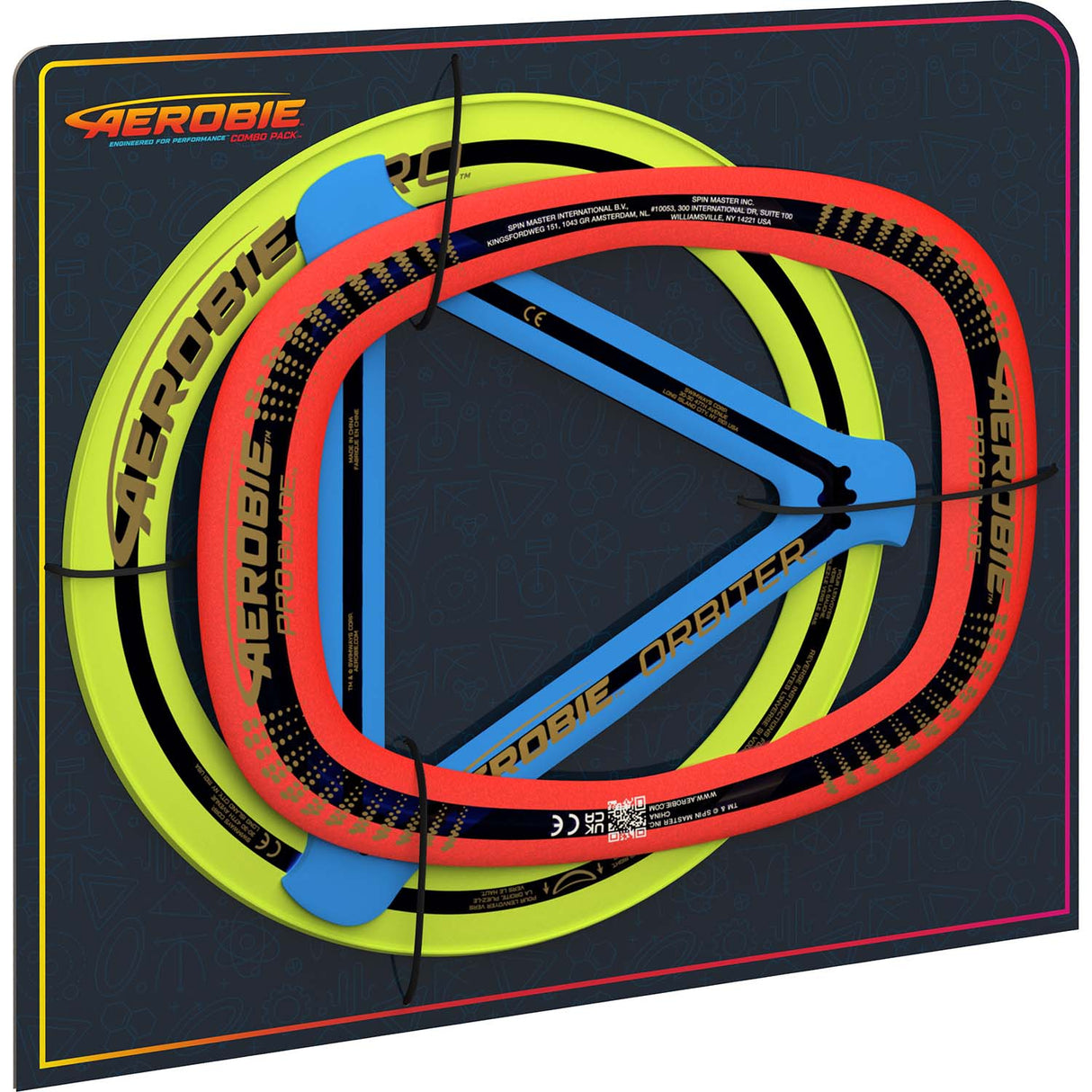 Aerobie Ring Combo Flying Disc (3 Pack)