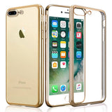 Aero Metallic Bumper Phone Case - iPhone 6+ - Gold
