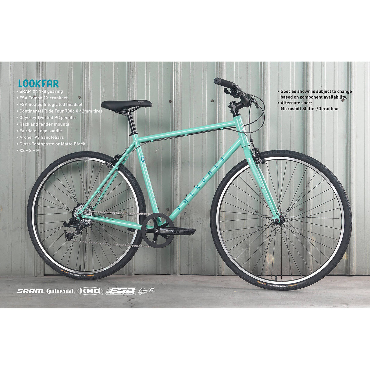 Fairdale Lookfar Road Bike - Gloss Toothpaste