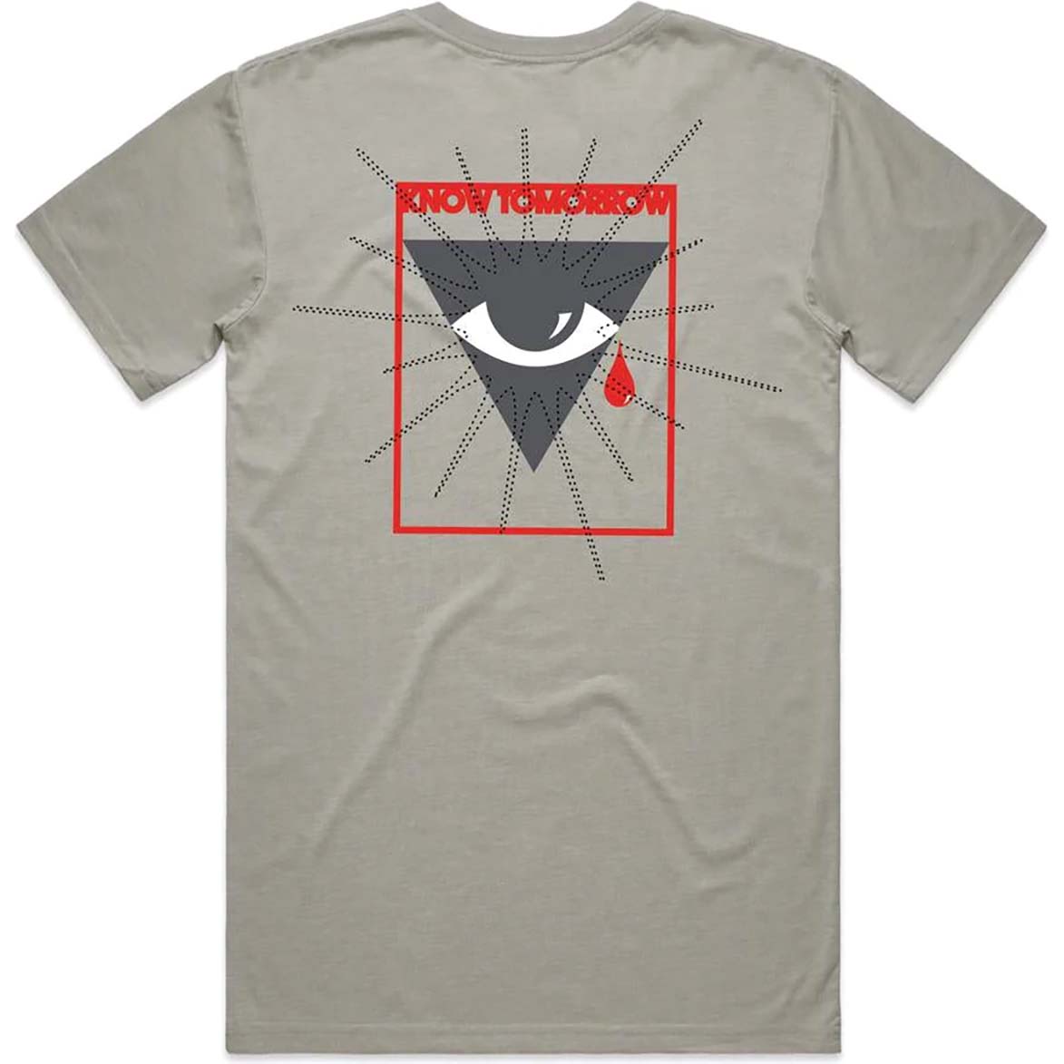 Alien Workshop Know Tomorrow T Shirt - Cement