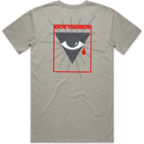 Alien Workshop Know Tomorrow T Shirt - Cement