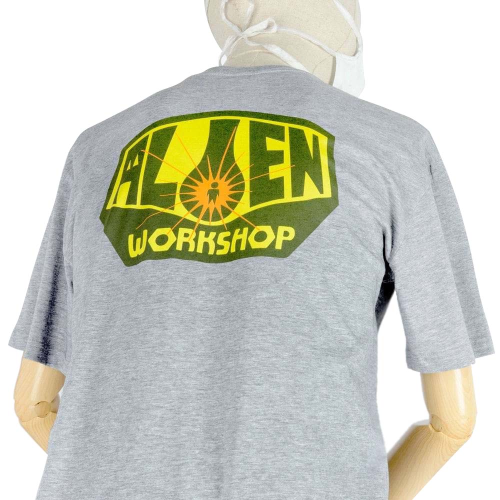 Alien Workshop OG Logo T Shirt - Heather Grey