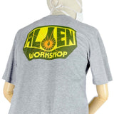 Alien Workshop OG Logo T Shirt - Heather Grey