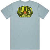 Alien Workshop OG Logo T Shirt - Pale Blue