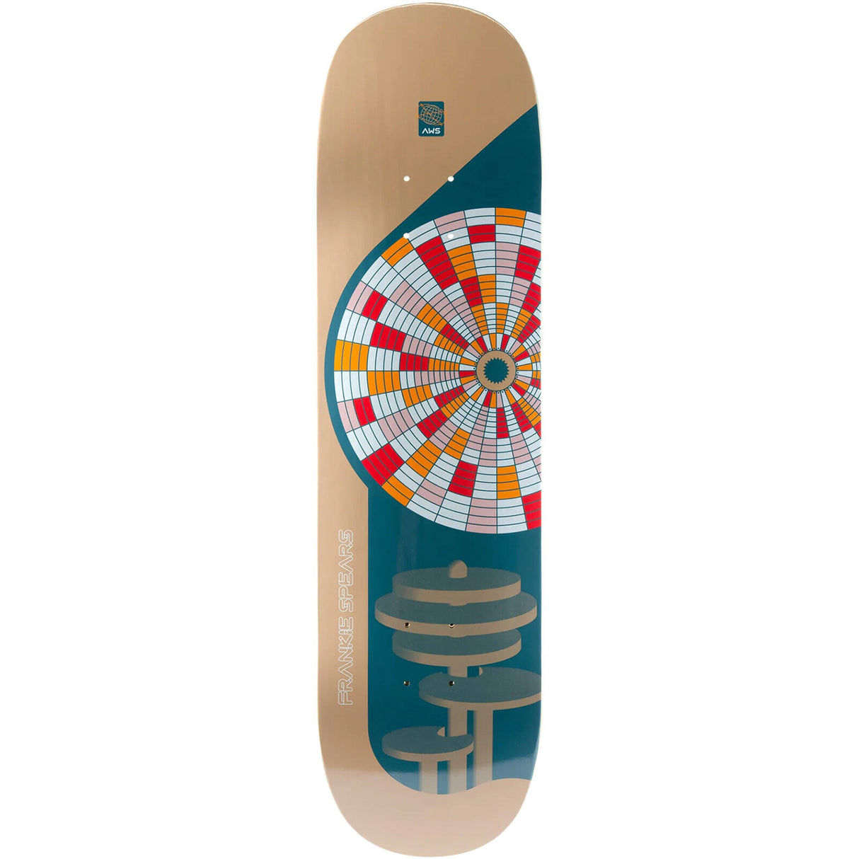 Alien Workshop Flushing Future Skateboard Deck - Frankie Spears 8.4"