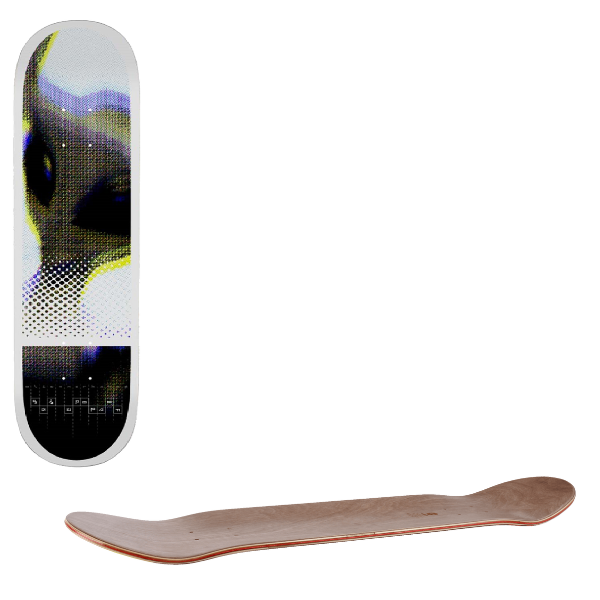 Alien Workshop Scramble Skateboard Deck - Yaje Popson 8.175"