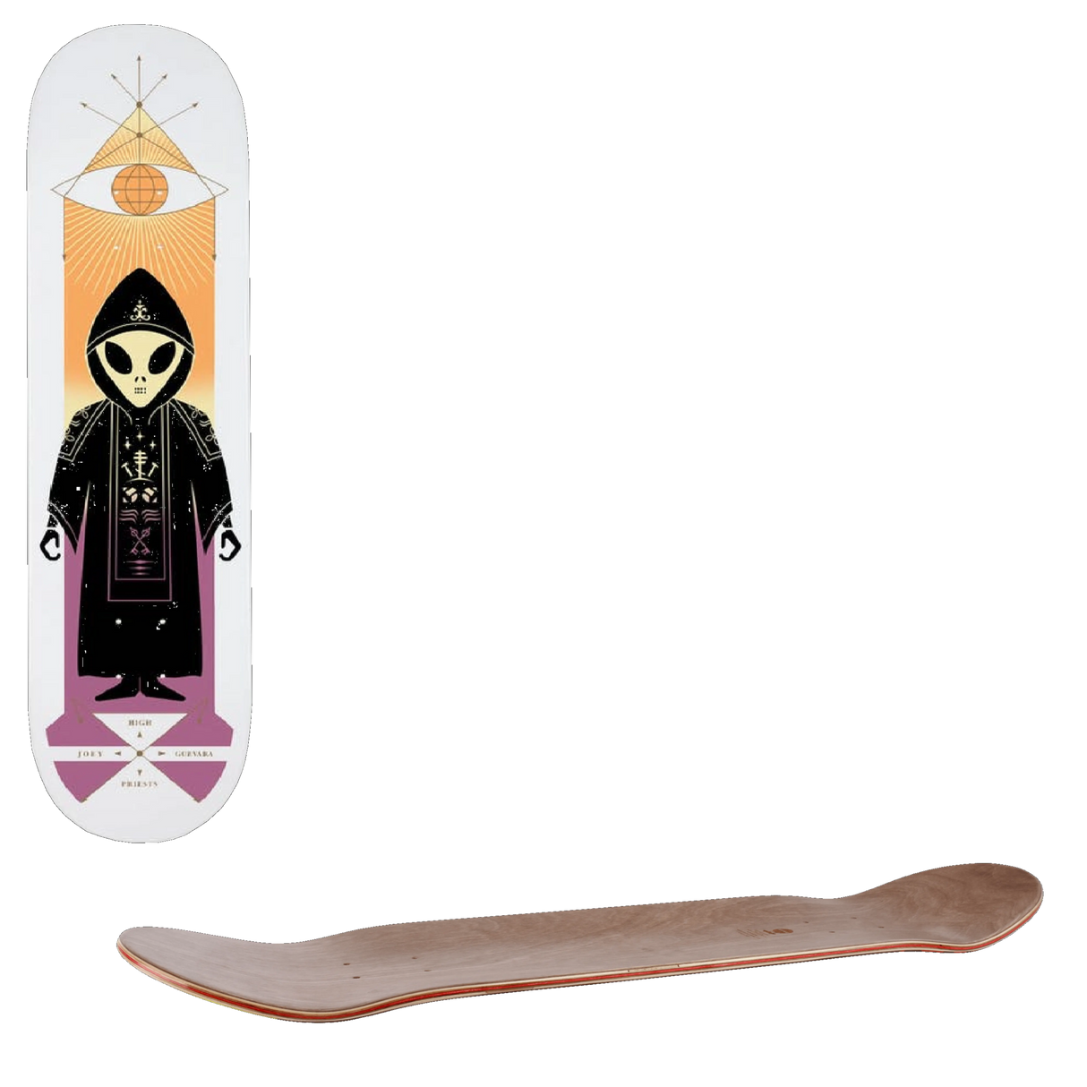 Alien Workshop High Priest Joey Skateboard Deck 8.125''
