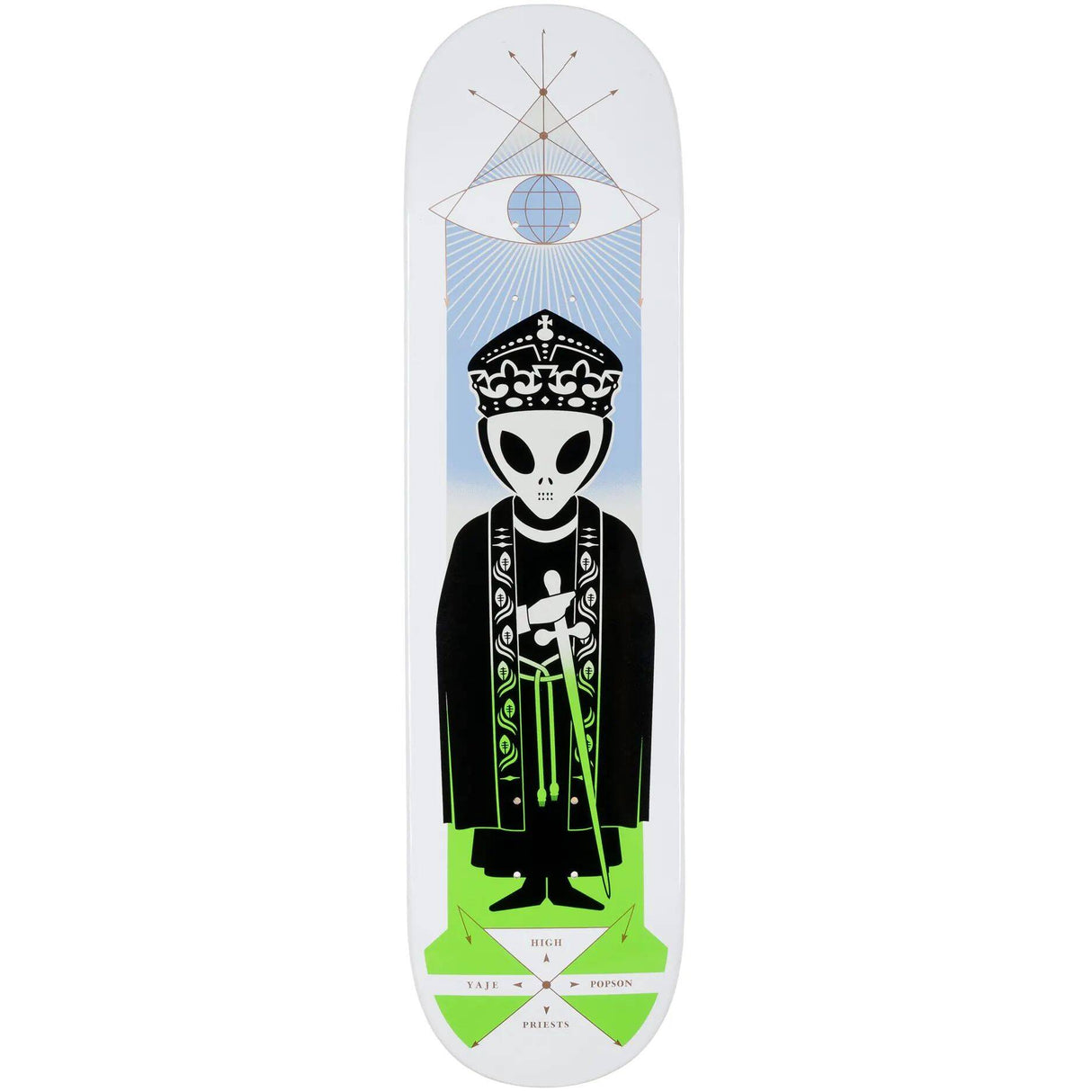 Alien Workshop High Priest Yaje Skateboard Deck 8''