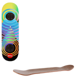 Almost Gradient Cuts Impact Skateboard Deck - Bowerbank 8.25"