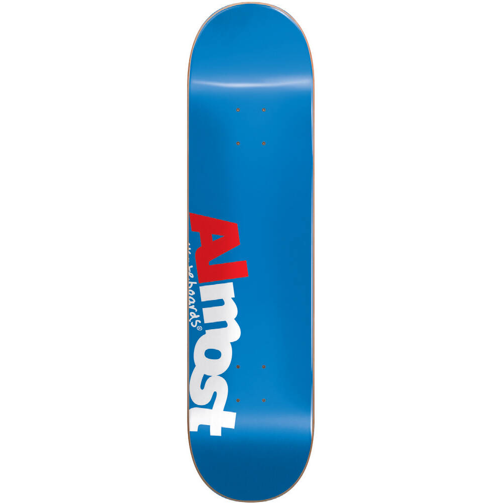 Almost Most Skateboard Deck - Blue 8.25"
