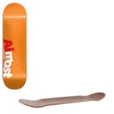 Almost Most Skateboard Deck - Orange 8"