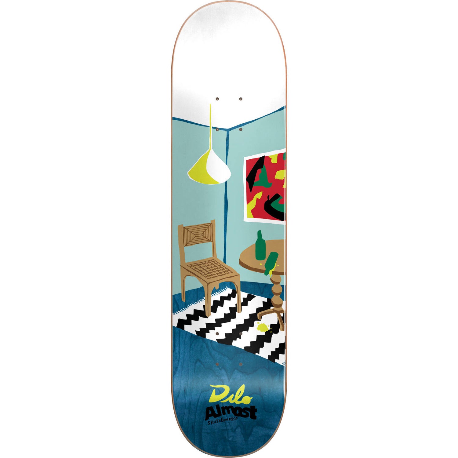 Almost Rooms Super Sap R7 Skateboard Deck - Dilo 8.125"