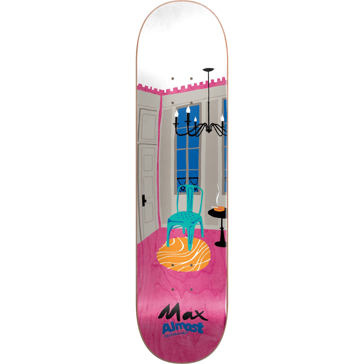 Almost Rooms Super Sap R7 Skateboard Deck - Max 8.5"