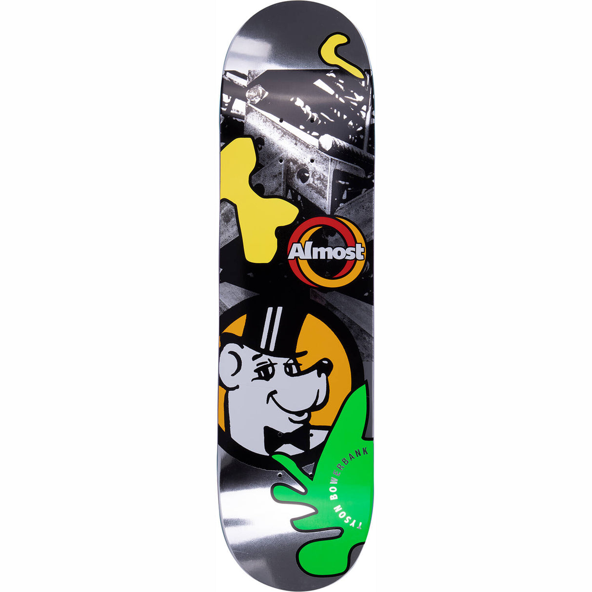 Almost Silver Lining R7 Skateboard Deck - Tyson Bowerbank 8"