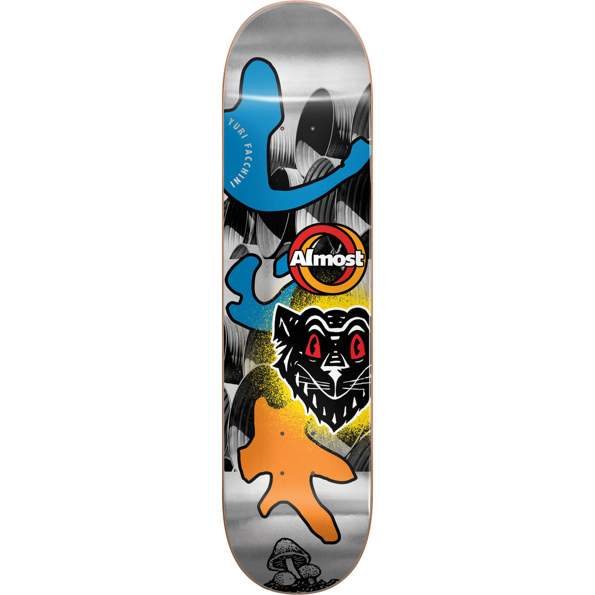 Almost Silver Lining R7 Skateboard Deck - Yuri 8.375"