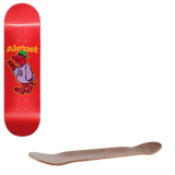 Almost Peace Out Skateboard Deck - Red 8.125"