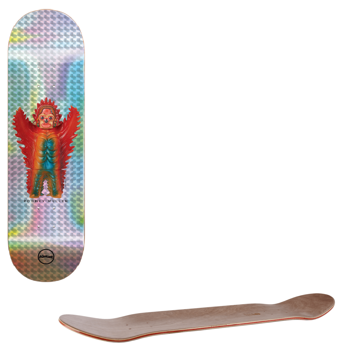 Almost Haroshi Monster Skateboard Deck - Mullen 8"