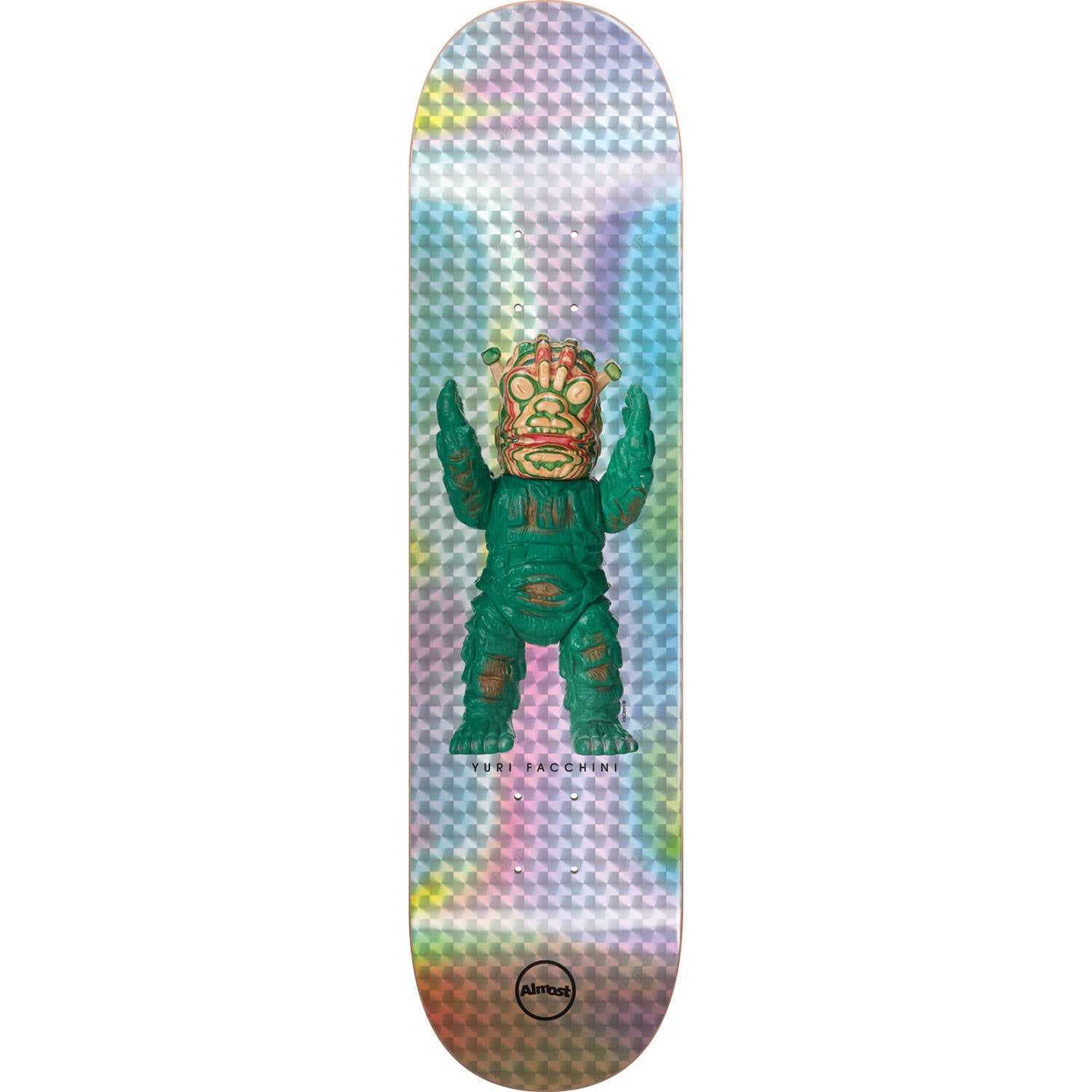 Almost Haroshi Monster Skateboard Deck - Yuri 8.125"