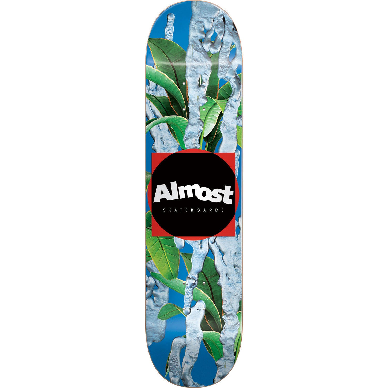 Almost Metal Skateboard Deck - Blue 8.125"