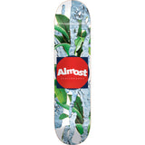 Almost Metal Skateboard Deck - White 8.375"