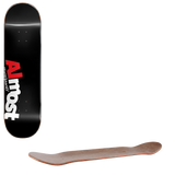 Almost Most Skateboard Deck - Black 8.25"