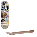 Almost Ren & Stimpy R7 Skateboard Deck - Max Road Rage 8.5"