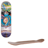 Almost Ren & Stimpy R7 Skateboard Deck - Yuri Road Trip 8"