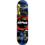 Almost Scum Punk Skateboard Deck - Blue 7.75"