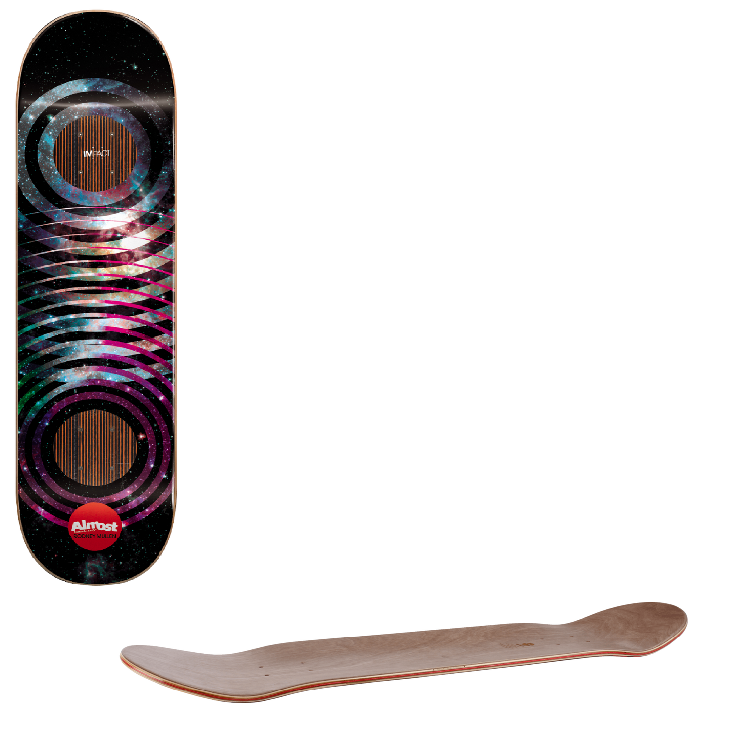 Almost Space Rings Skateboard Deck - Mullen 8.25"