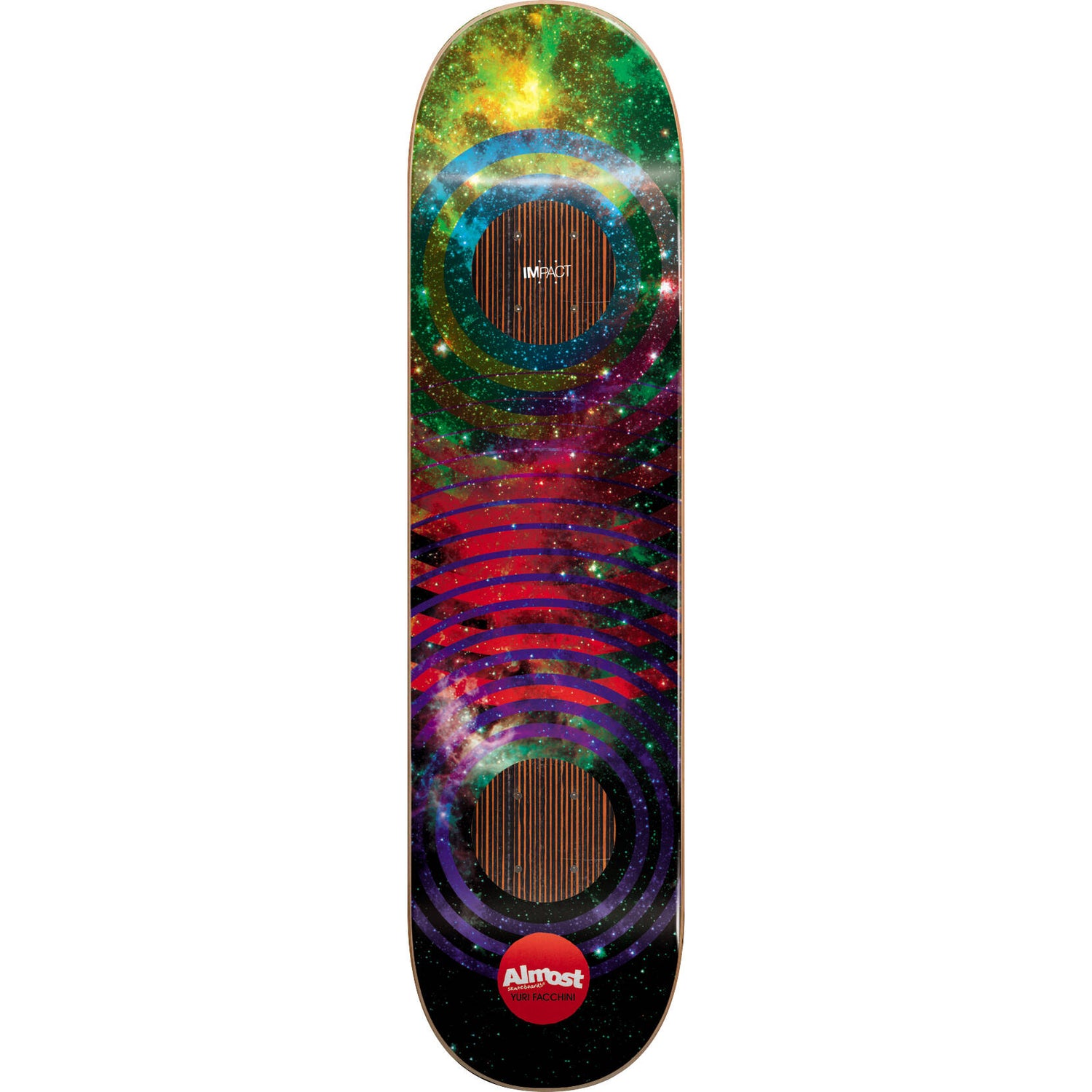 Almost Space Rings Skateboard Deck - Yuri 8.25"