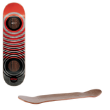 Almost Interweave Rings Impact Skateboard Deck - Cooper 8''