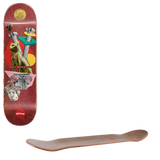 Almost Relics R7 Max Skateboard Deck - Maroon 8.375''