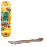 Almost Relics R7 Yuri Skateboard Deck - Yellow 8.25''